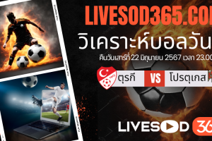 ทีเด็ดวิเคราะห์บอลประจำวันเสาร์ ยูโร2024 ตุรกี -vs- โปรตุเกส