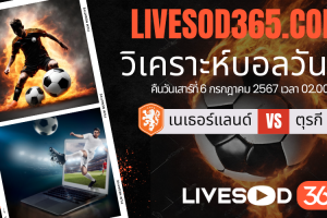 ทีเด็ดวิเคราะห์บอลประจำวันเสาร์ ยูโร 2024 เนเธอร์แลนด์ -vs- ตุรกี